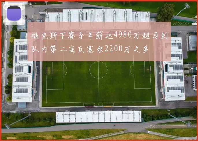 福克斯下赛季年薪达4980万超马刺队内第二高瓦塞尔2200万之多